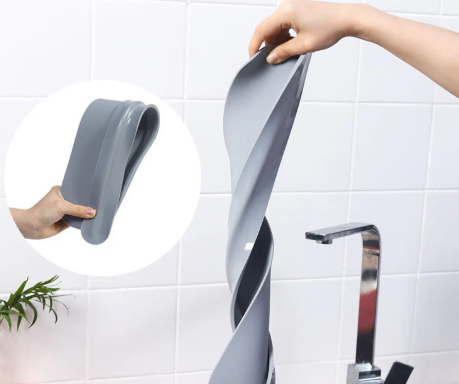 Sink Water Splash Guard – Silicone Kitchen Faucet Splash Protector