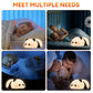 Soft Silicone Panda Night Light for Kids – Rechargeable, Dimmable, Touch Control Baby Lamp
