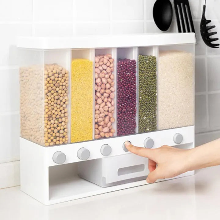 Multifunctional Pulses & Grain Storage Dispenser