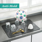 Dish drying mat