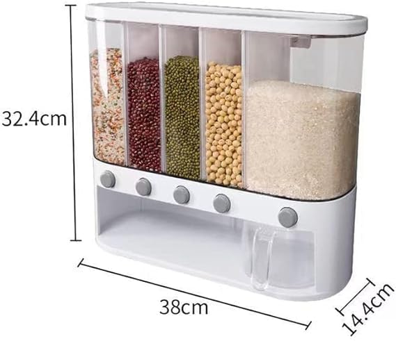 Multifunctional Pulses & Grain Storage Dispenser