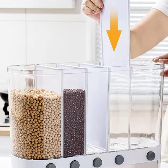 Multifunctional Pulses & Grain Storage Dispenser