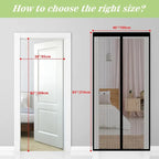 Anti Mosquito Magnetic Mesh Curtain