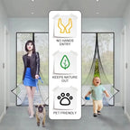 Anti Mosquito Magnetic Mesh Curtain
