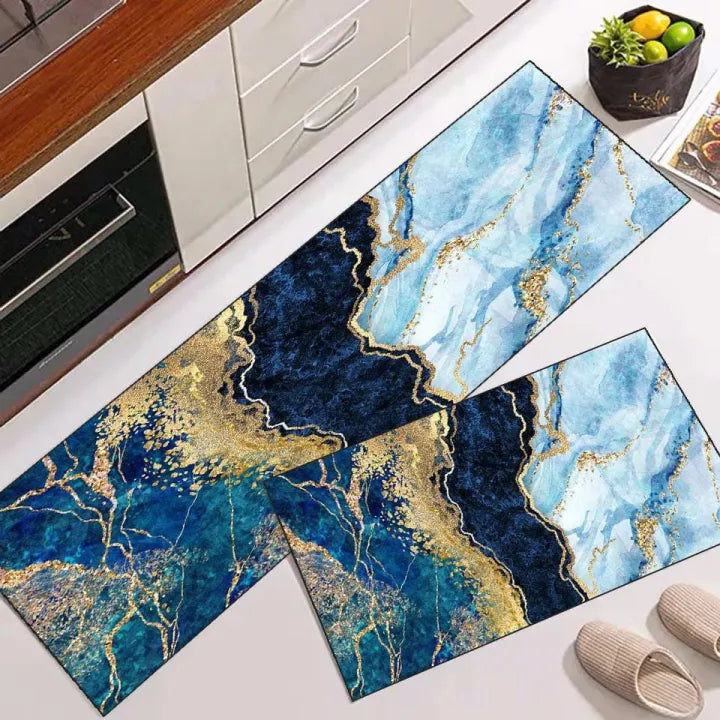 2pcs Kitchen Runner Mat