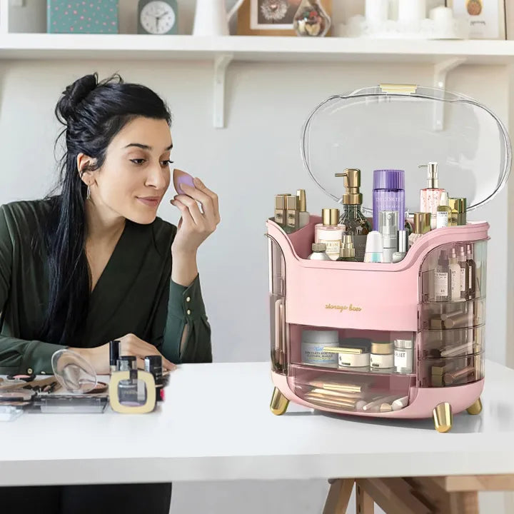 Luxury Desktop Cosmetic Organizer