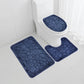 pcs Embossed Stone Pattern Bathroom Mat