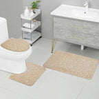 pcs Embossed Stone Pattern Bathroom Mat