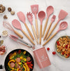 12 Pcs Silicone Cooking Utensils
