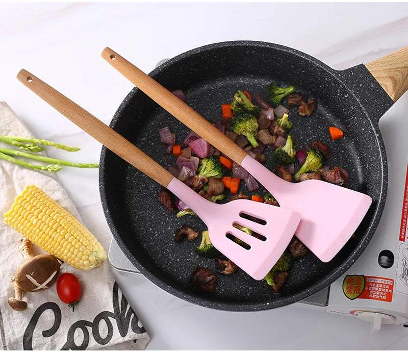 12 Pcs Silicone Cooking Utensils