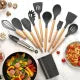 12 Pcs Silicone Cooking Utensils