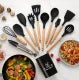 12 Pcs Silicone Cooking Utensils