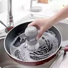 Dishwashing Brush with Soap Dispenser