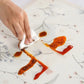 Dish drying mat