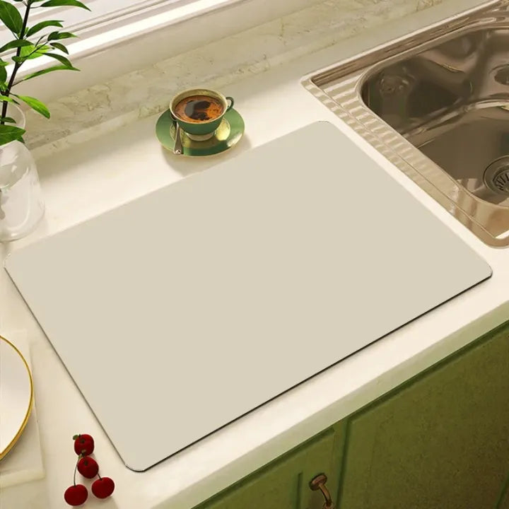 Dish drying mat